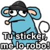 Tu sticker, me lo robo!