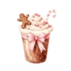Emoji natal / christmas pink  10