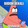 BODOH SEKALI randombooste OPININYA