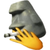 Meme Emoji Batu 11