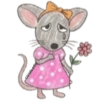 Rata triste tímida 🐀🎀 9