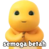 Dino Kuning Nailoong Sticker92 10