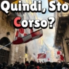 Quindi, Sto Corso? OLA ME ALCI T