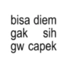 Stiker anomali capek 20