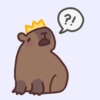 Capybara sticker  16