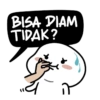 BISA DIAM TIPAK?