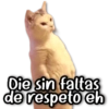 Die sin faltas de respeto eh