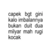 Stiker anomali capek 23