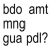 bdo amt mng gua pdl?