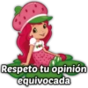 Respeto tu opinión equivocada