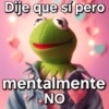 Dije que sí pero mentalmente NO