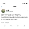 17.57
hah
@elisnyambat
Tweet
BENTAR" GUE LIAT INI SATU
SJJSSJDHAJAJJDHSJQKXJJJAKAJD
B TOLONGIN PINGSAN
17.51-07/02/22
27