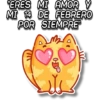 ”ERES MI AMOR Y MI 14 DE FEBRERO POR SIEMPRE" zw