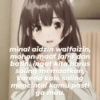 minal aidzin walfaizin, mohon maaf lahir dan batin. ingat kita harus saling memaafkan, karena kalo saling mencintai kamu pasti ga mau.