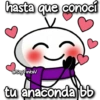 hasta que conocí @SoyTinitaV tu anaconda bb
