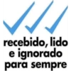 recebido, lido e ignorado para sempre