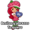 Хо Besitos y abrazos Te quiero