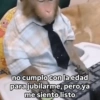 no cumplo con la edad para jubilarme, pero ya me siento listo