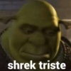 shrek triste