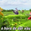 é hora de dar xau