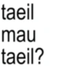 taeil mau taeil?