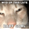 WYD UP THIS LATE @softeatmemes BABY GORL