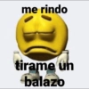 me rindo tirame un balazo