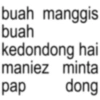 buah manggis buah kedondong hai maniez minta pap dong