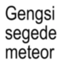 Gengsi segede meteor