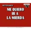 REITERAMOS ME QUIERO IR A LA MIERDA crómica 16:21 26-5 MAS IMAGENES EN PLACAS ROJAS.TV