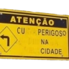 ר ATENÇÃO CURVA PERIGOSO PINA EL CIDADE