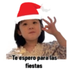 Te espero para las fiestas