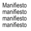 Manifiesto manifiesto manifiesto manifiesto