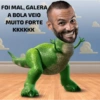 FOI MAL, GALERA A BOLA VEIO MUITO FORTE KKKKKK