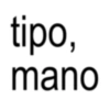 tipo, mano