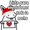 Listo para envolvernos toda la noche