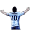 NARADONA 10 BLY DIEGO MARADONA @Vickyfa