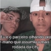 Eu e o parceiro olhando pro maño que assumiu a mais rodada da city