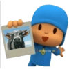 Pocoyo tirando foto 5