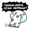 TANGGALANNYA HITAM SEMUAAA!! ༠༠ཪ་