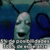 stickers 5% de posibilidades 300% de esperanza
