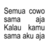 Semua cowo sama Kalau aja kamu sama aku aja
