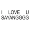 Stiker bucin  20