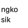 ngko sik
