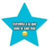 Estrellita a la que todo le sale mal