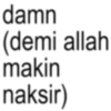 Stiker bucin  19