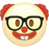 Badut emoji iphone 15