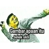 Gambar apaan itu
Jelek skli