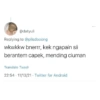 Twitter buat lucu2 an 13