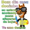 Bom dia meu docinho eu estava anotando meus afazeres de hoje: 1. te amar 2. pensar em vc 3. cuidar de vc 4. repetir Te amo demais